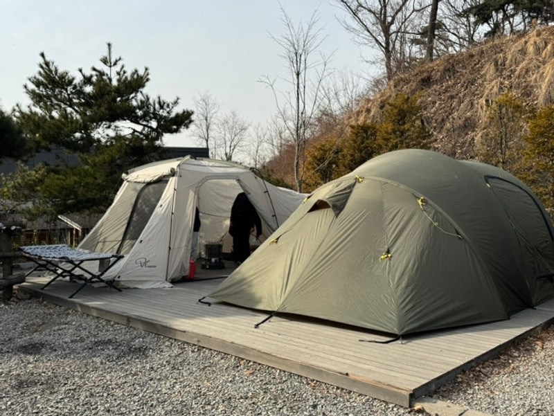 오랜만에 캠핑장 포스팅, 시흥 솔잎향캠핑파크!