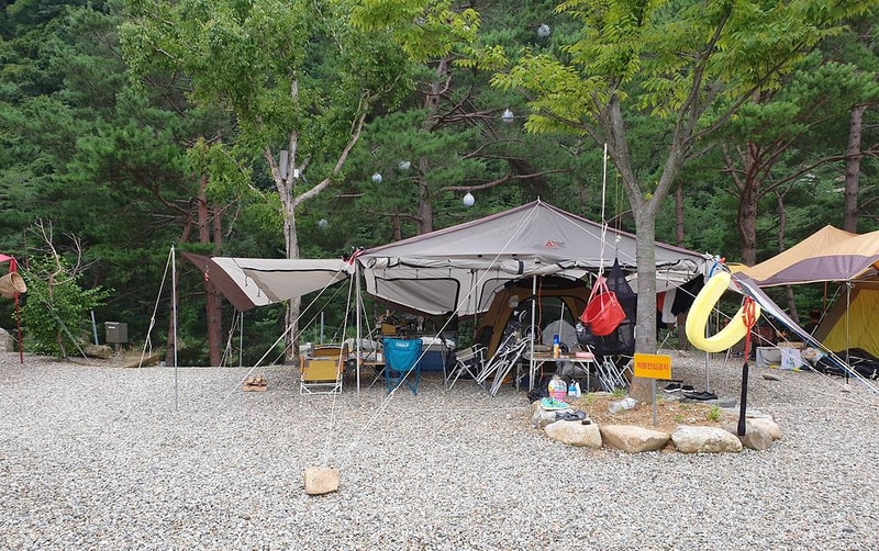 왕피천하늘담야영장 시설 사진 22