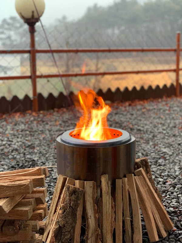 남해 가반나야영장 우중캠핑 캠핑요리편