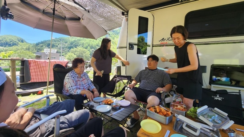 177번째 함양용추오토캠핑장 (2025.08.15~2025.08.16)