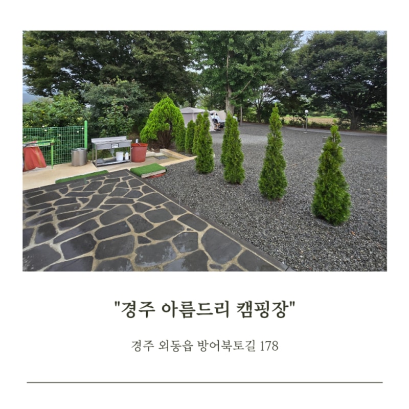 불국사 근처 아름드리캠핑장에서 할로윈캠핑을!