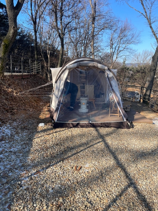 [인천/강화캠핑장] 서울 근교 '마리원관광농원캠핑장' 겨울 캠핑