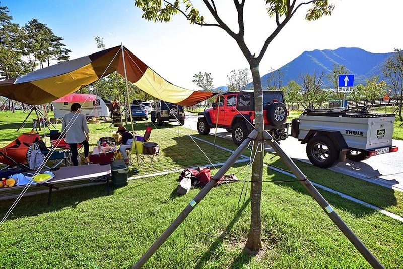 황산문화체육공원 국민여가캠핑장 시설 사진 4