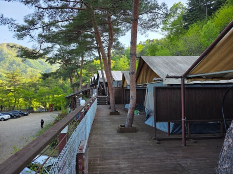생애 첫 글램핑 양평 산음 캠핑 다녀온 후기