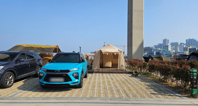 영도 마리노 오토캠핑장 / 오토사이트32번 이용후기