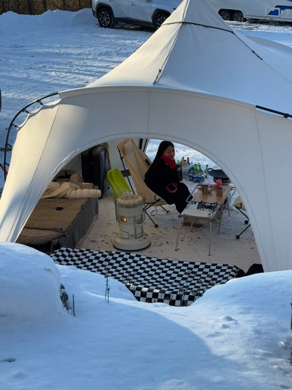[평창] 서울근교 눈썰매 빌려주는 ‘가야지캠핑장’, 강원도...