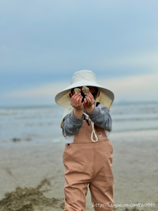 해루질 하기 좋은 바다 근처 '신두리오렌지캠핑장' (B-4사이트)...