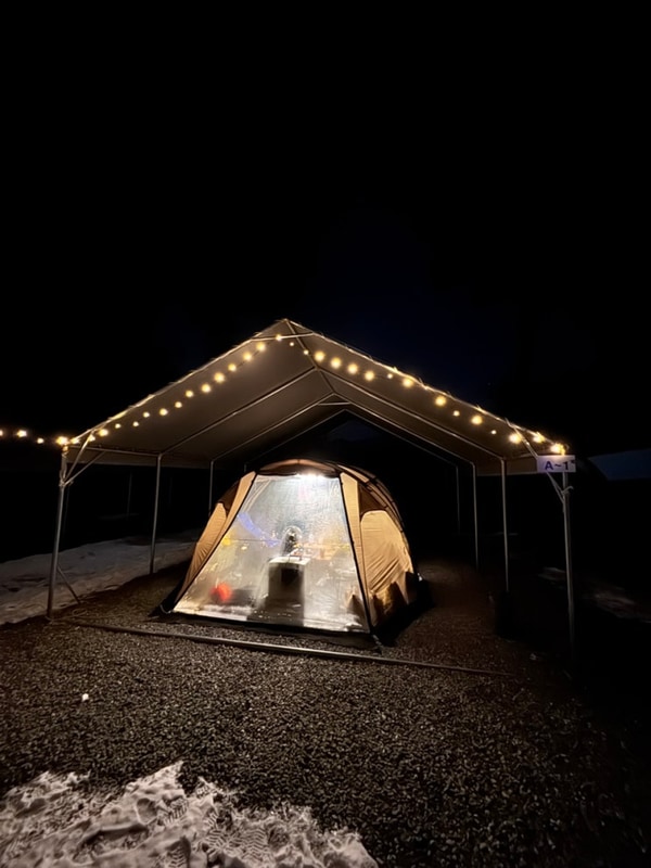 [캠핑32]영월 다올캠핑장 | 타프존 동계캠핑 가족캠핑...