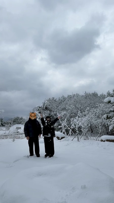 홍천 태극캠핑장 & 양양 여행 (폭설과 함께,,)