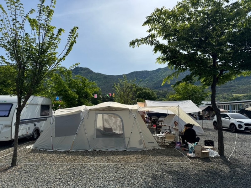부산 근교 깨끗한 키즈캠핑장 밀양도깨비방망이 어린이날캠핑