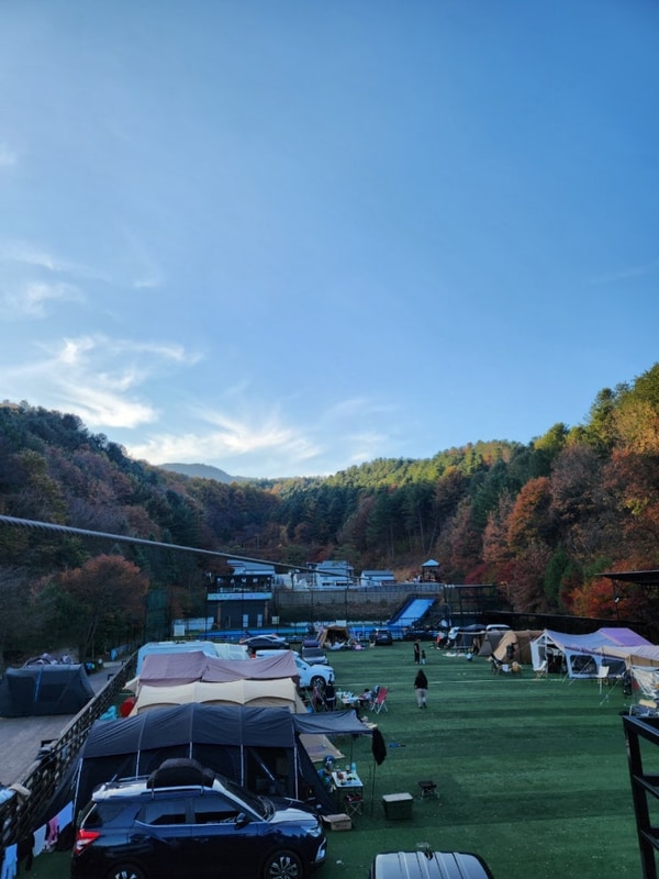 실내수영장과 키즈카페있는 홍천캠핑장 예담숲캠핑장