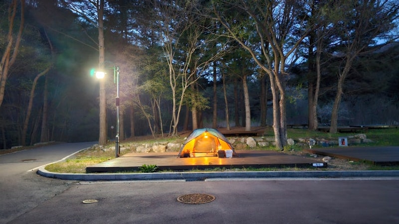 평창 계방산 오토캠핑장, 여름 계곡 캠핑 끝판왕”