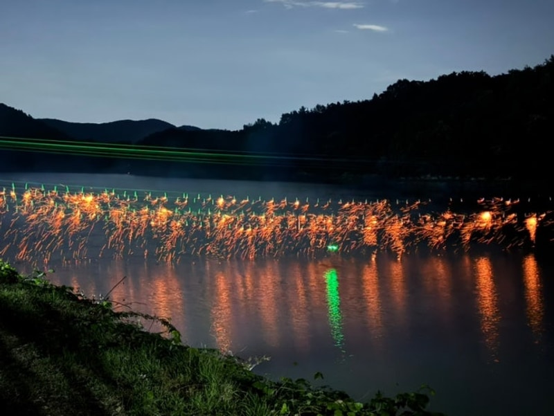 칠곡 낙화담 캠핑장 대구근교 낙화놀이 2025 후기 | 주차...