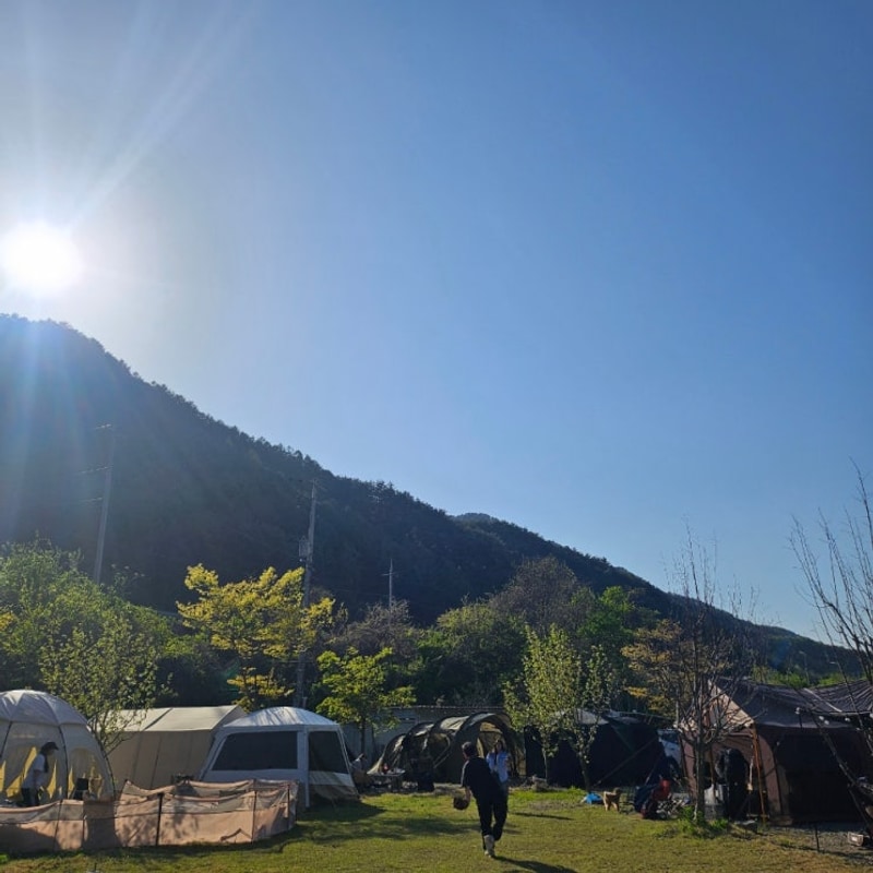 여섯번째 캠핑 홍천 캠프어라운드