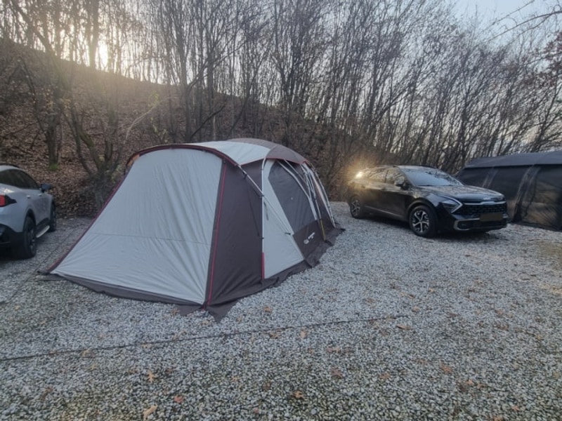 숲속 자연에서 힐링 할 수 있는 용인 단풍숲캠핑장