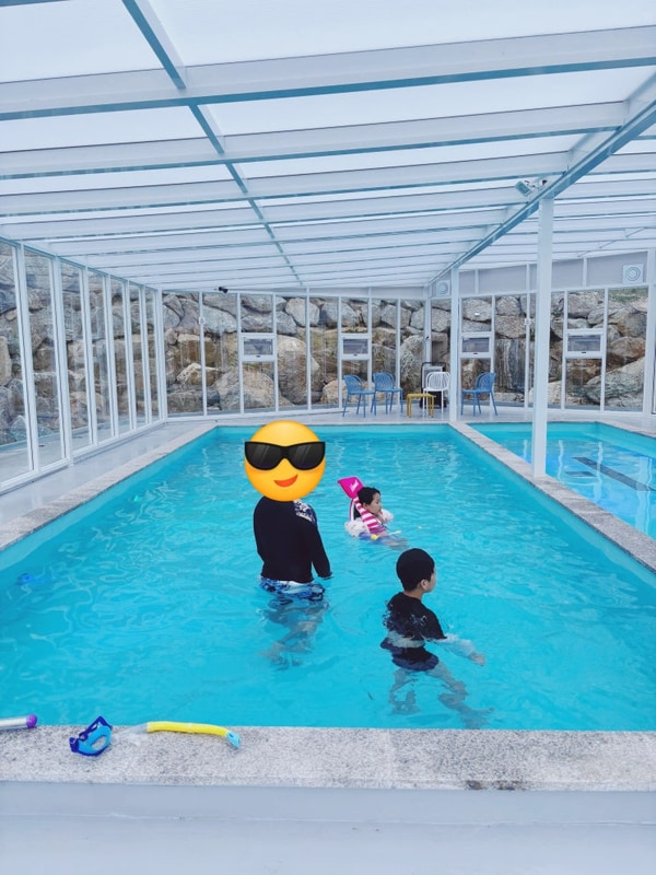 가평 깨비도 글램핑 새로 오픈한 수영장 캠핑장 내돈내산 후기