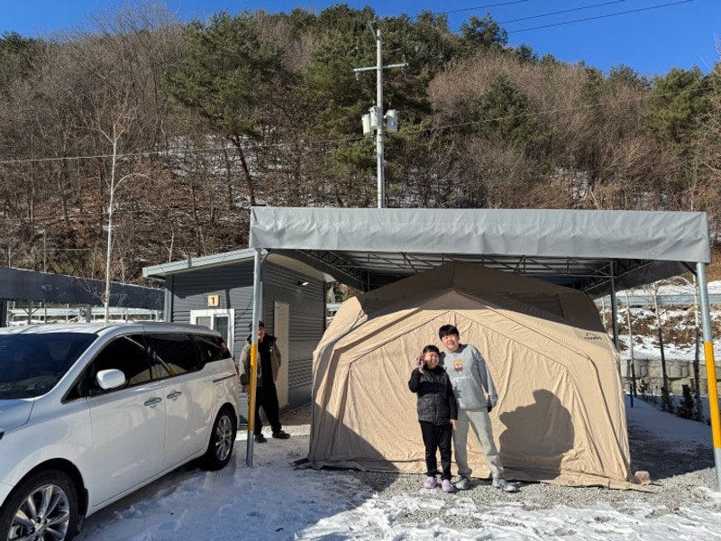 2024/12/22 함양자작나무뜰캠핑장 크리스마스(?)캠...
