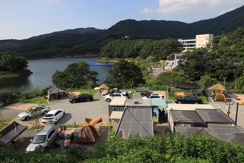 마장호수 휴 캠핑장 시설 사진 3