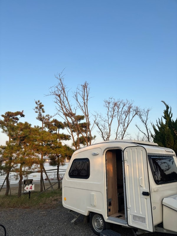 군산 버드 오토캠핑장에서 카라반 캠핑한 날