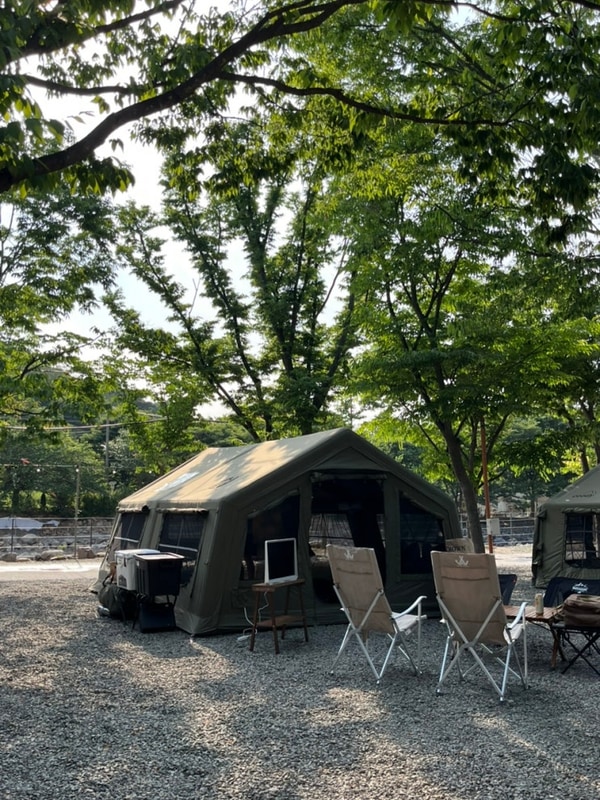 끝나버린 내 두번째 여름캠... 청도 조은자리 캠핑장 재방문!