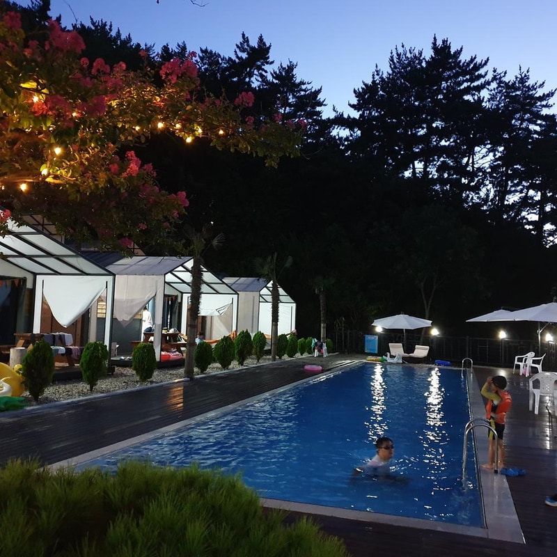 통영 편백숲길관광농원 캠핑장 시설 사진 4