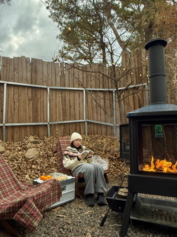 김포 글램핑 여울지숲속캠핑장 노스클리프 후기 (고양이가...