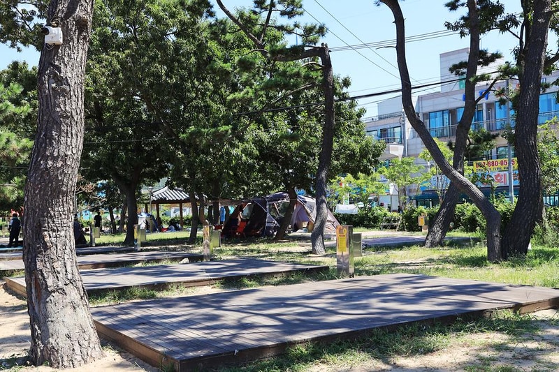 장경리해변 야영장 시설 사진 3