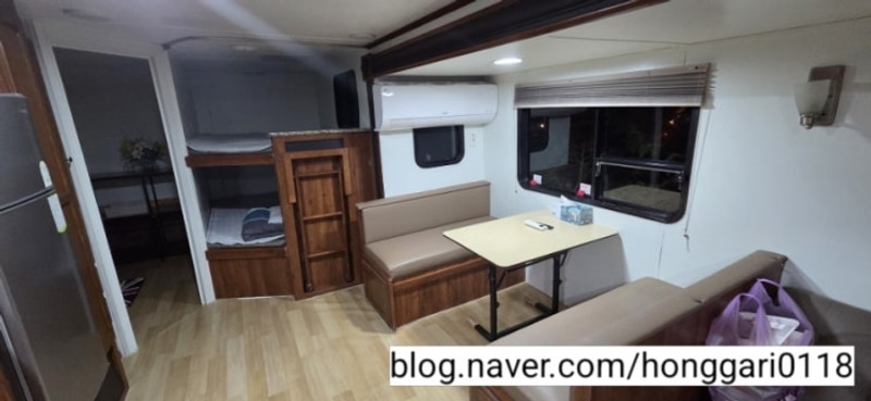 [칠곡/대성글램핑] 친구들과 불멍하며 보낸 카라반 숙박기...