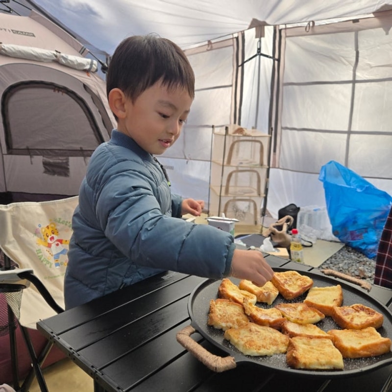아이동반 단풍캠핑 용인 단풍숲캠핑장 사자 16번 후기