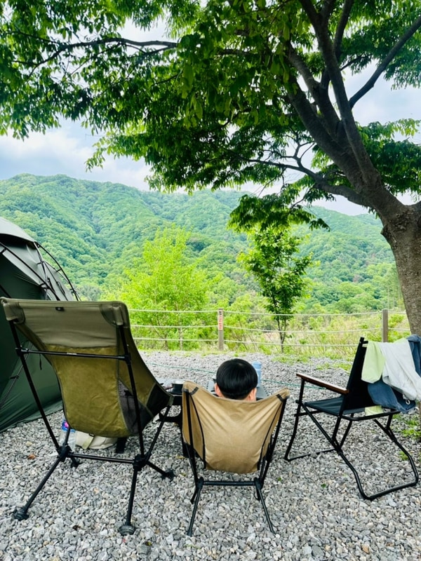 서울 근교 캠핑장 남양주 해자연캠핑장 배치도 명당자리 후기