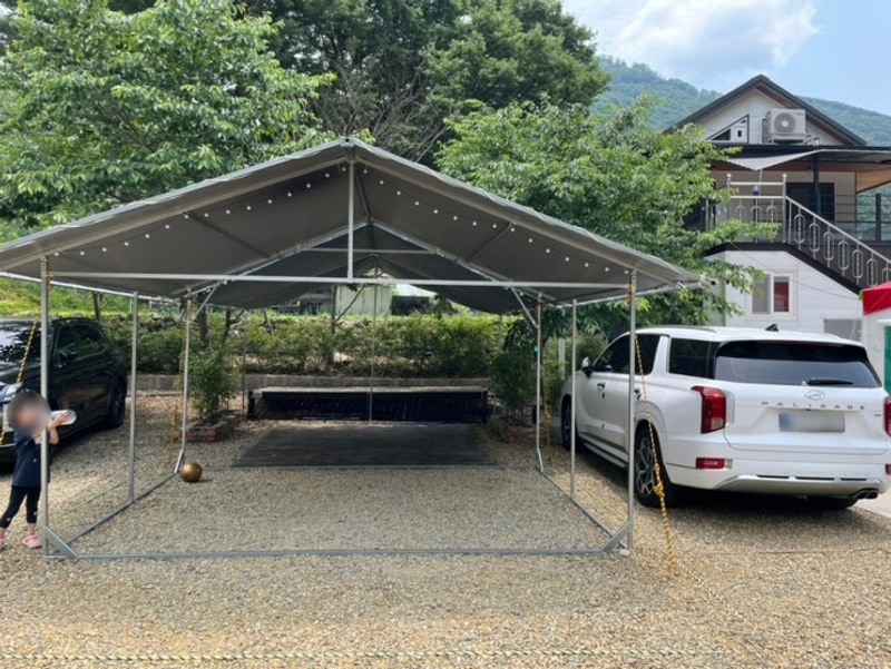 64번째 캠핑) 밀양시 단장면 캠앤캠아지트 캠핑장(사이트 UP...