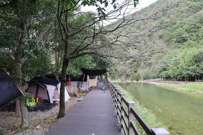 용소유원지 야영장 시설 사진 14