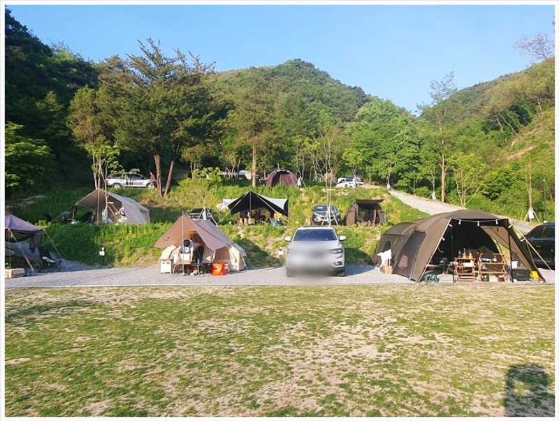 단양오지캠핑장 단양캠핑장 산이 품어주는 쉼, 느린 자연과...