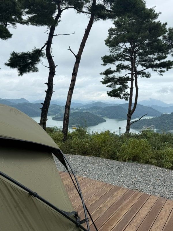 프라이빗한 또간집 정읍 캠핑장 "풍경소리캠핑장" D6 사이트 후기