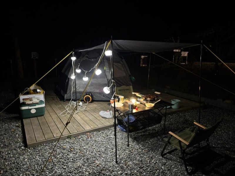 숲에서 놀자 캠핑장(홍천)️️