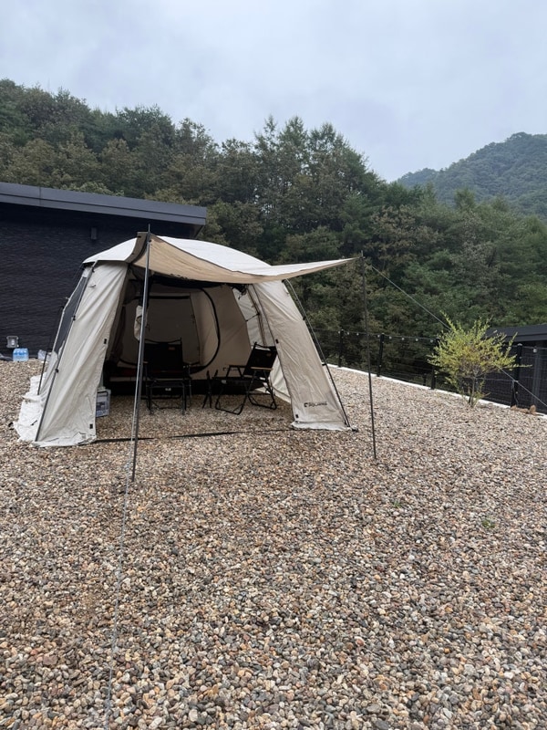 아니랑 함께한 첫 캠핑 [강원도 화천 홈사리 캠핑장]