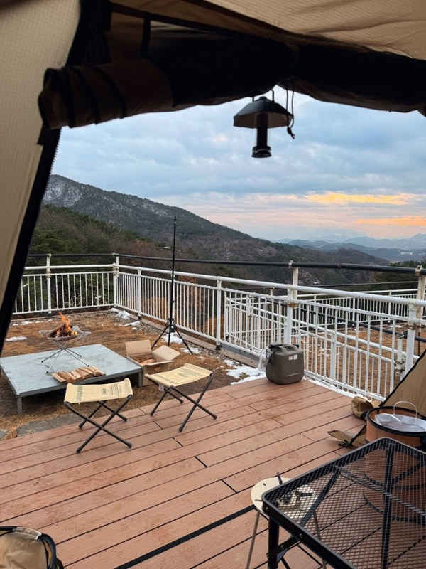 #9 아홉번째 캠핑 :: 충주호가 한눈에 보이는 제천 람보캠핑장...