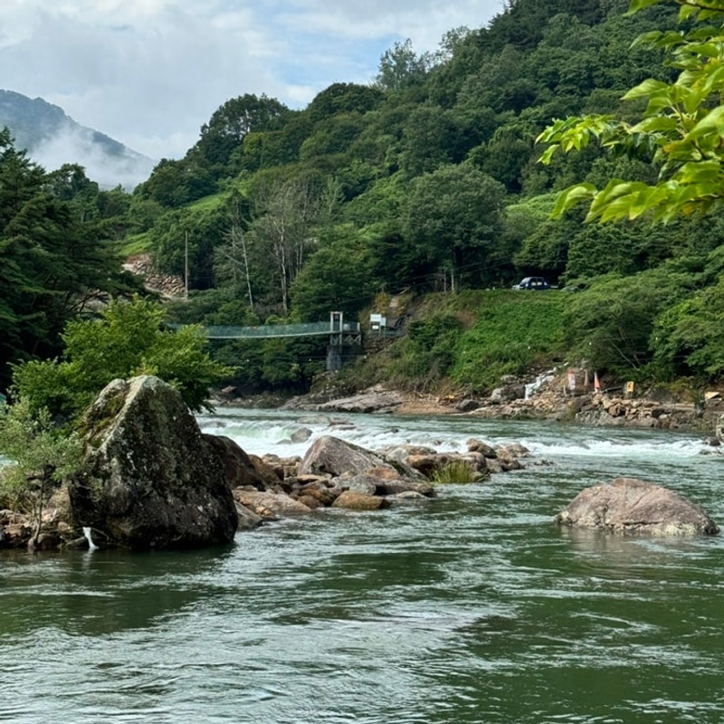 전북 남원 계곡 캠핑 평상대여 추천 지리산천왕봉캠핑장...