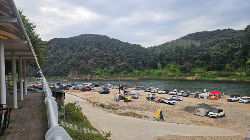 연천 한탄강 관광지 차박(1)