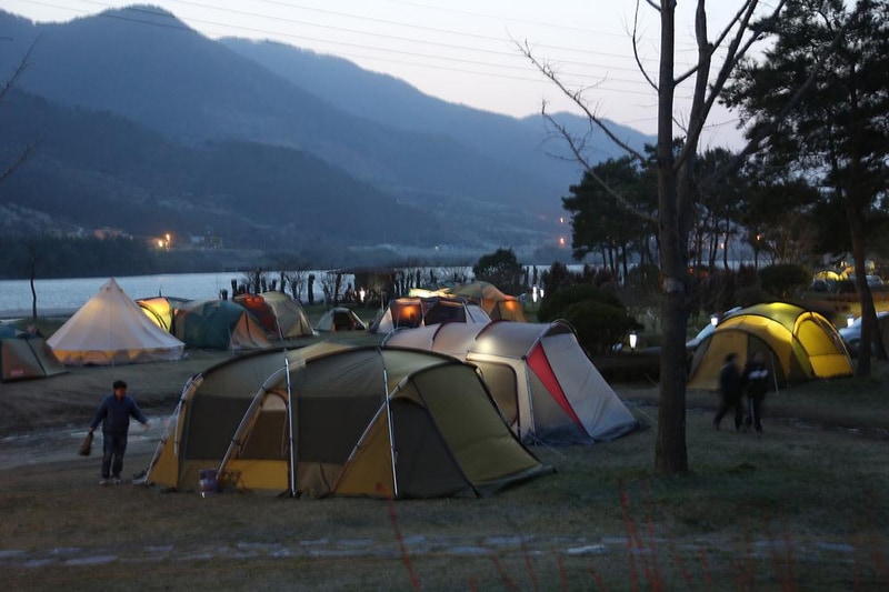 평사리공원 야영장 시설 사진 11