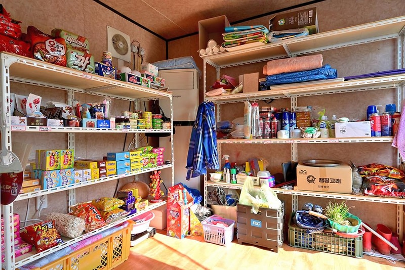 보성강 용정권역 어울마당 야영장 시설 사진 1