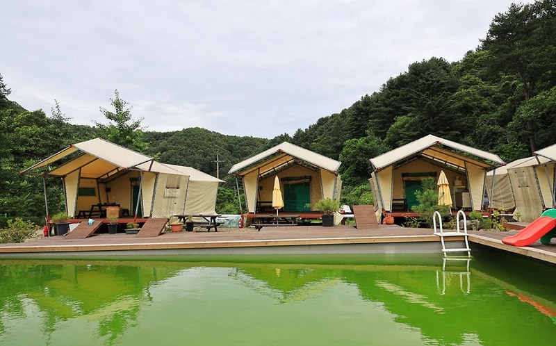 산유리캠핑장 시설 사진 3