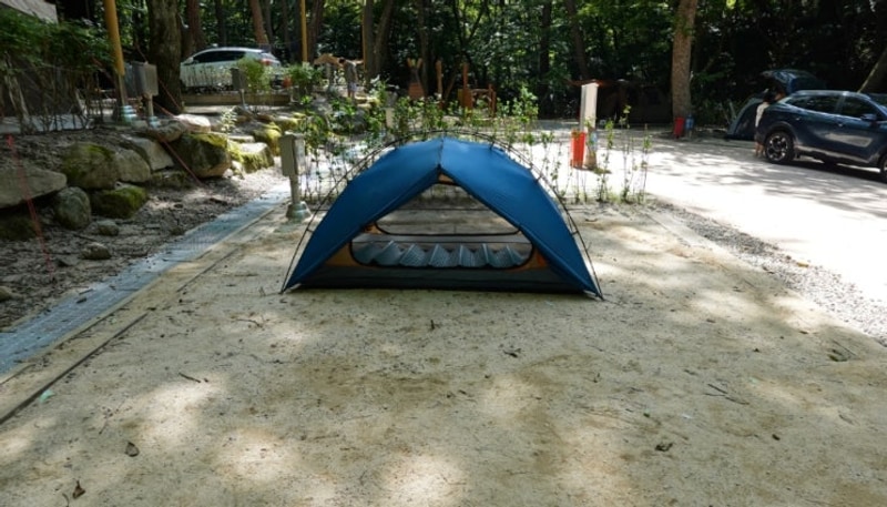 무더위를 날려버리기 좋은 캠핑장, 경남 합천 가야산 치인야영장