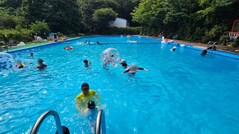 경기도 안성[금광관광농원캠핑장 : E2](8. 1~3)