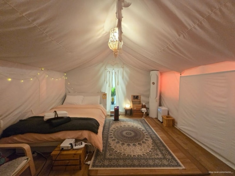 [블챌][내돈내산] 일루글램핑스파