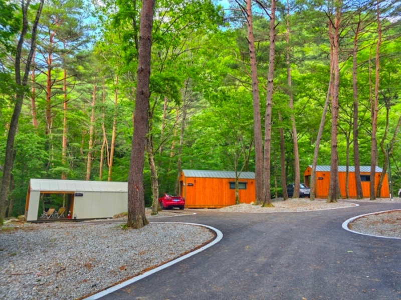 인제 방태산자연휴양림 야영장 계곡 캠핑장 캐빈&야영데크...