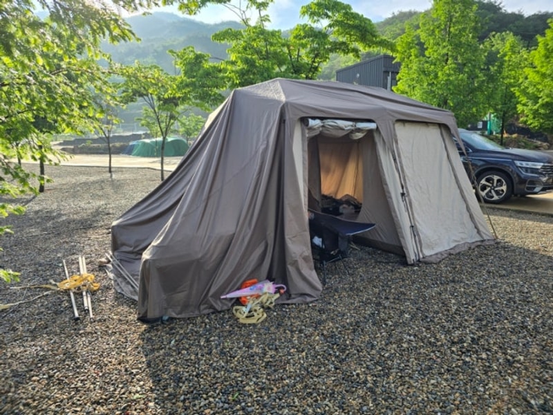 친구네랑 함께한 상주가족캠핑장 세번째캠핑