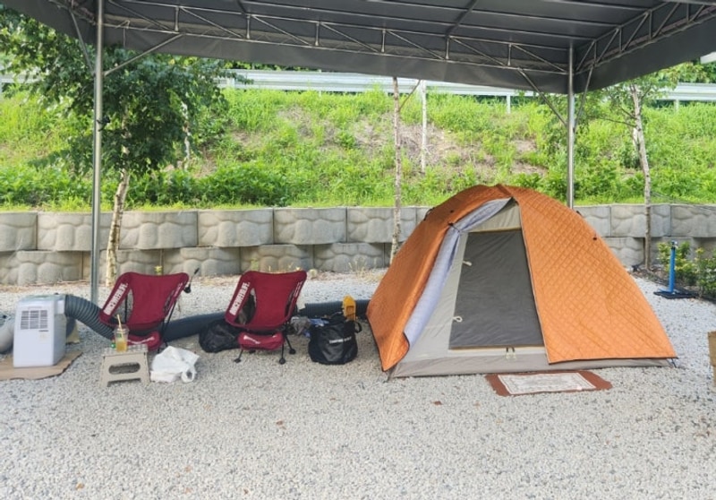 함양 자작나무뜰 오토캠핑장 개별 시설로 누리는 특별함과 편리함