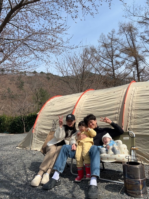 부산 경남 근교 경주 '산내 별빛 오토캠핑장'3월 벚꽃캠핑