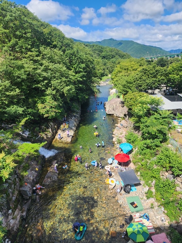 [밀양] 얼음골 비타민팜 오토캠핑장 가동 4번 사이트
